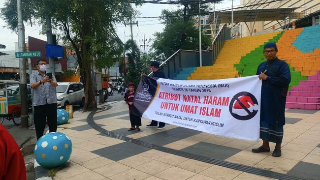 Jaga Kondusifitas, Sat Intelkam Polrestabes Surabaya Bubarkan Aksi Massa GEMAR